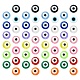 540pcs 14 Colors Transparent Acrylic Beads(TACR-YW0002-08)-2