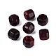 perles opaques en acrylique imitant le bois(OACR-N162-17A)-1