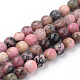 Natural Rhodonite Beads Strands(X-G-Q462-108-4mm)-1