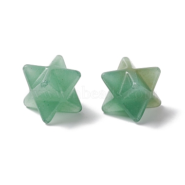 Perles vertes en aventurine naturelles(G-A205-01F)-3