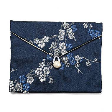 Midnight Blue Rectangle Cloth Bags
