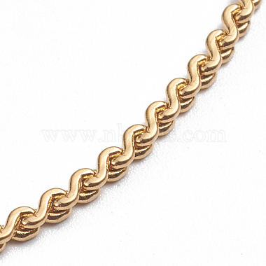 304 Stainless Steel Serpentine Chain Anklets(AJEW-G024-04G)-3