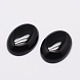 Oval Natural Black Agate Cabochons(G-K020-18x13mm-01)-1