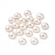 Shell Pearl Half Drilled Beads(X-BSHE-G011-01-12mm)-1