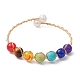 bracelet en perles de pierre et de perles mélangées naturelles et synthétiques(BJEW-JB09646)-1