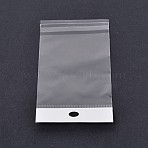 Rectangle OPP Clear Plastic Bags, Clear, 13x9cm, about 100pcs/bag(OPC-O002-9x13cm)