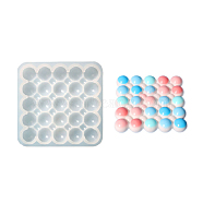 Silicone Bubble Effect Cup Mat Molds, Resin Casting Molds, for UV Resin & Epoxy Resin Jewelry Craft Making, Square Pattern, 112x112x15mm, Inner Diameter: 97x97x14mm(DIY-C061-02B)