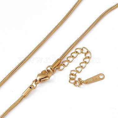 304 Stainless Steel Snake Chain Necklaces(NJEW-P268-A29-2X5)-3