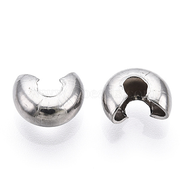 Stainless Steel Color 304 Stainless Steel Crimp Bead Cover