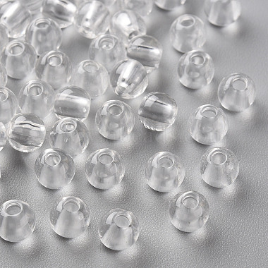 Transparent Acrylic Beads(X-MACR-S370-A6mm-205)-1