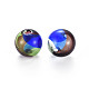 Transparent Handmade Blown Glass Globe Beads(GLAA-T012-32)-2