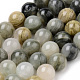 Natural Green Rutilated Quartz Beads Strands(G-Q462-61-6mm)-1