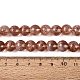 Transparent Half Spray Painted Glass Beads Strands(GLAA-Q110-02A-08)-4