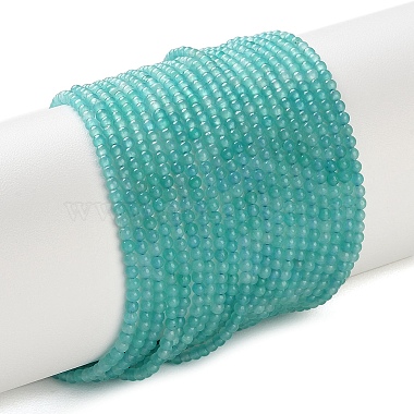天然のアマゾナイトビーズストランド(X-G-Z150-B01-2mm)-2