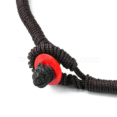 colliers multi-brins de perles en forme de défense de noix de coco naturelle teinte(NJEW-A007-01)-4