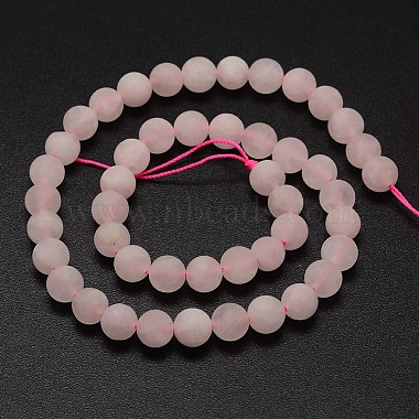 Natural Rose Quartz Beads Strands(G-D670-10mm)-2