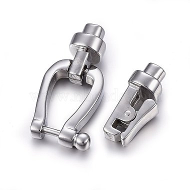 304 Stainless Steel Clasps(STAS-E440-83P)-3