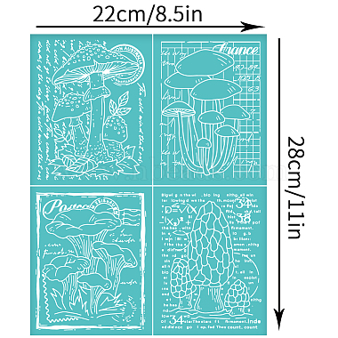 Self-Adhesive Silk Screen Printing Stencil(DIY-WH0338-124)-2