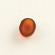 Brazil agate rouge cabochons ovales naturels teints(G-R261-13)-3
