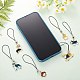Alloy Enamel Mobile Strap(HJEW-SW00023-02)-4