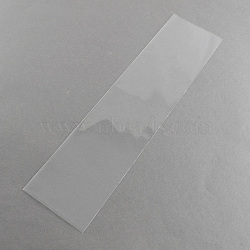 OPP Cellophane Bags, Rectangle, Clear, 28x7cm, Unilateral Thickness: 0.035mm(X-OPC-S016-24)