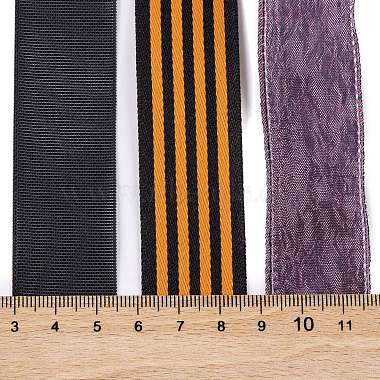 9Pcs 3 Styles Halloween Polyester & Polycotton Ribbons Sets(SRIB-A015-03A-05)-3