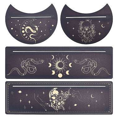 Black Wood Tarot Card Holders