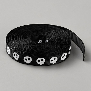 Halloween Polyester Ribbons(OCOR-WH0120-29A)-1