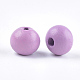Dyed Natural Beech Wood Beads(X-WOOD-T015-42)-2