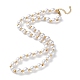 Plastic Pearl Beaded Necklace(NJEW-F317-04G)-1