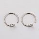316L Surgical Stainless Steel Earring Hooks(X-STAS-G229-04P)-1