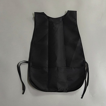 Polyester Apron for Haircutting, Black, 730x500x1mm
