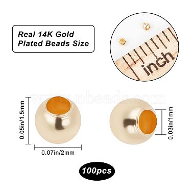 Brass Solid Beads(KK-CN0001-93A)-2