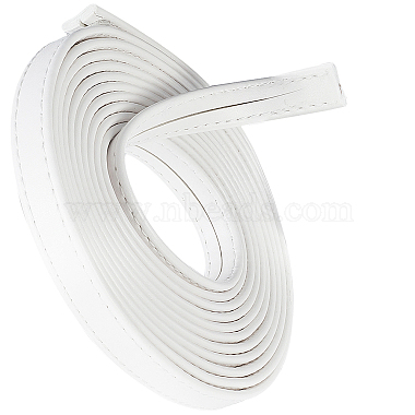 12mm White Imitation Leather Thread & Cord