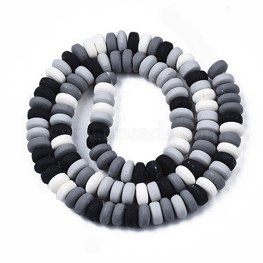 Handmade Polymer Clay Beads Strands(CLAY-N008-008V)-7