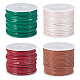 40M 4 Colors PU Leather Thread Cord(AJEW-TA0002-29B)-1