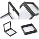 Square Transparent PE Thin Film Suspension Jewelry Display Box(CON-YW0001-37)-4