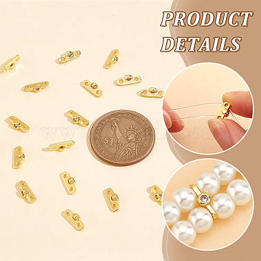 20Pcs Brass Pave Clear Cubic Zirconia Connector Charms(KK-BC0012-40)-4