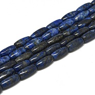Natural Lapis Lazuli Beads Strands, Rice, 12x5mm, Hole: 0.8mm, about 34pcs/strand, 15.55''(39.5cm)(G-K311-11B-03)