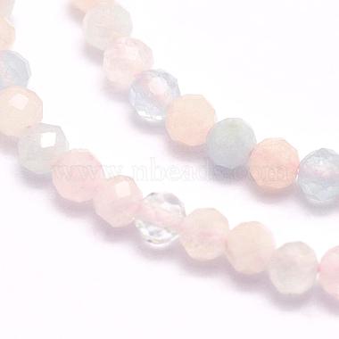 Natural Morganite Beads Strands(G-F509-08-4mm)-3