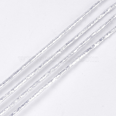 2mm Silver Imitation Leather Thread & Cord