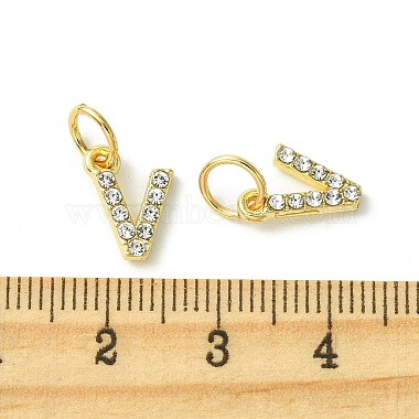 Rack Plating Alloy Rhinestone Pendants(PALLOY-S187-01V)-3