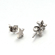 304 Stainless Steel Ear Studs(EJEW-P045-05P)-1