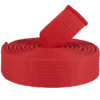 Taekwondo Belt, Martial Arts Perfomance Accessories, Red, 2800x40x5.5mm