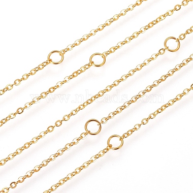 304 Stainless Steel Necklace(MAK-F033-01G)-3