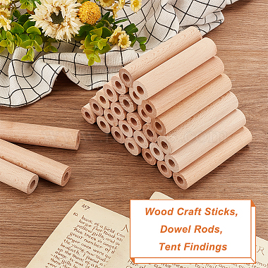 Wood Craft Sticks(WOOD-WH0124-37)-4