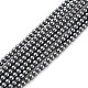 Non-magnetic Synthetic Hematite Beads Strands(G-E133-1D)-1