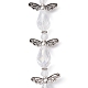 Angel Fairy Shape Electroplate Transparent Glass Beads Strands(AJEW-JB01172-03)-1