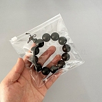 PVC Anti Oxidation Resealable Bags, Transparent Antitarnish Jewelry Packing Storage Pouch, Square, Clear, 13x13x0.03cm(CON-PW0001-187B-04)