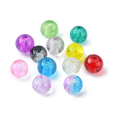 840Pcs 12 Colors Spray Painted Crackle Glass Beads(CCG-FS0001-01)-3